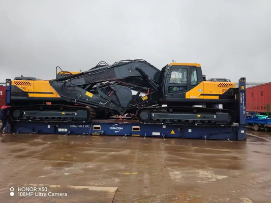 3 Units Used Hyundai R220-9S Excavators Fleet - Professional Export to South America - JUE QI Yard