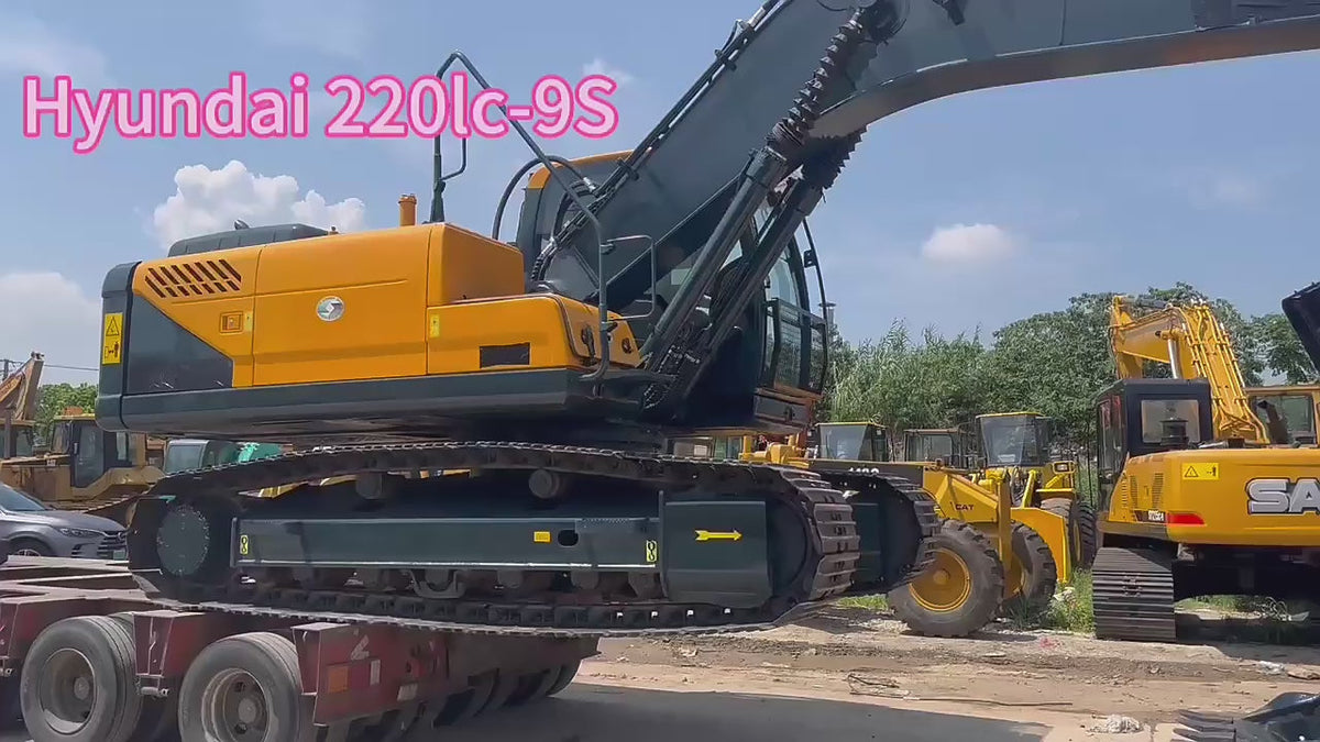 Remote video inspection of a used excavator for a Brazilian buyer