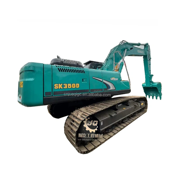 Used Kobelco SK350 Excavator – Front View