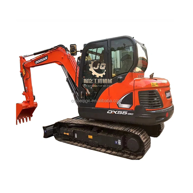 Used Doosan DX55 Mini Excavator for Sale - 5.5 Ton Compact Class