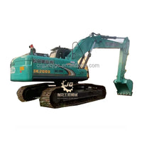 Used Kobelco SK200 Excavator – Front View