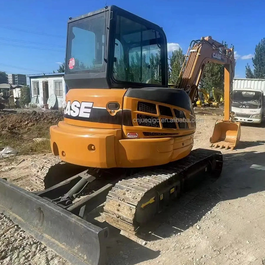 Used Case CX58C Mini Excavator – Front View
