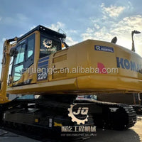 	Used Komatsu PC220-8 Front View 22 Ton Hydraulic Excavator