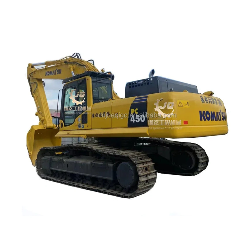 Used Komatsu PC450-7 Front View 45 Ton Heavy Duty Excavator
