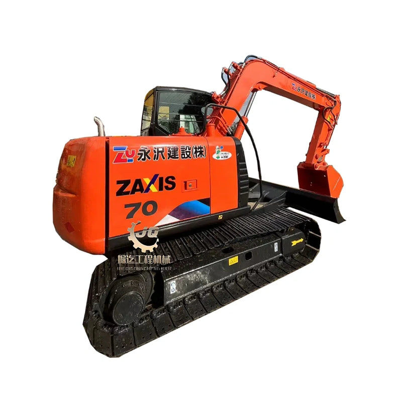 Used Hitachi ZX70QC Front View 7 Ton Hydraulic Excavator