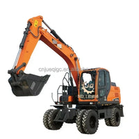 Used Doosan DX150W Wheeled Excavator for Sale - Mobile & Powerful