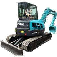 Used Kobelco SK30SR Mini Excavator – Front View