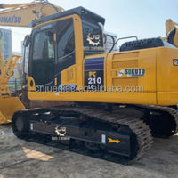 	Used Komatsu PC210 Front View 21 Ton Hydraulic Excavator