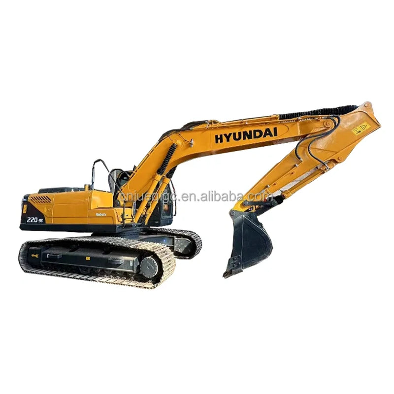 Used Hyundai 220-9 Excavator – Front View