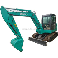Used Kobelco SK60 Mini Excavator – Front View