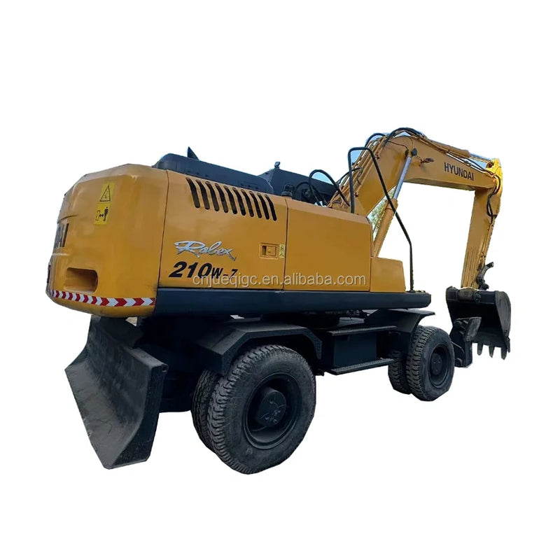 Used Hyundai 210 Excavator – Front View