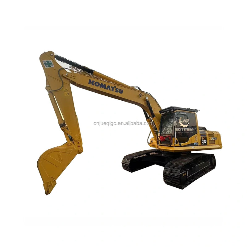 Used Komatsu PC240 Front View 24 Ton Hydraulic Excavato