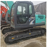 Kobelco SK140-8 Excavator Cab Interior & Controls
