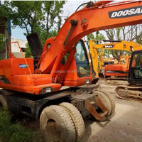 Used Doosan DX150W Wheeled Excavator for Sale - Mobile & Powerful