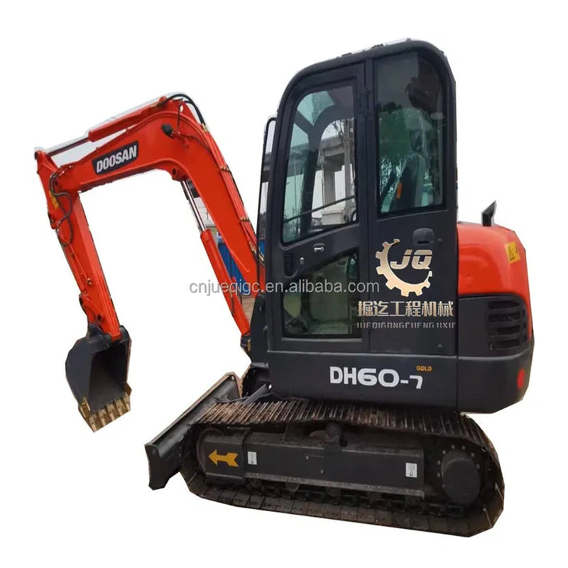 Used Doosan DX60 Mini Excavator for Sale - 6 Ton Digger