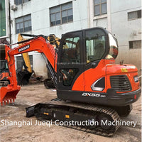 Used Doosan DX55 Mini Excavator for Sale - 5.5 Ton Compact Class