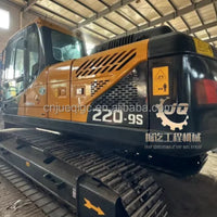 	Hyundai 220-9 Rear Counterweight Close View