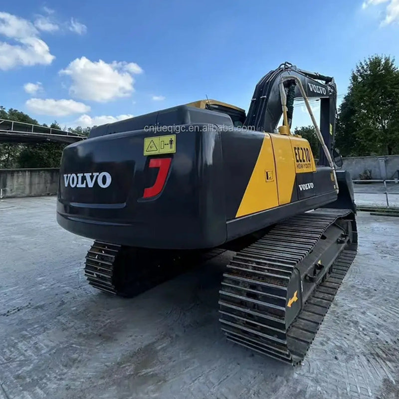Volvo EC210 Rear Counterweight Close View