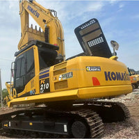 	Used Komatsu PC210 Front View 21 Ton Hydraulic Excavator