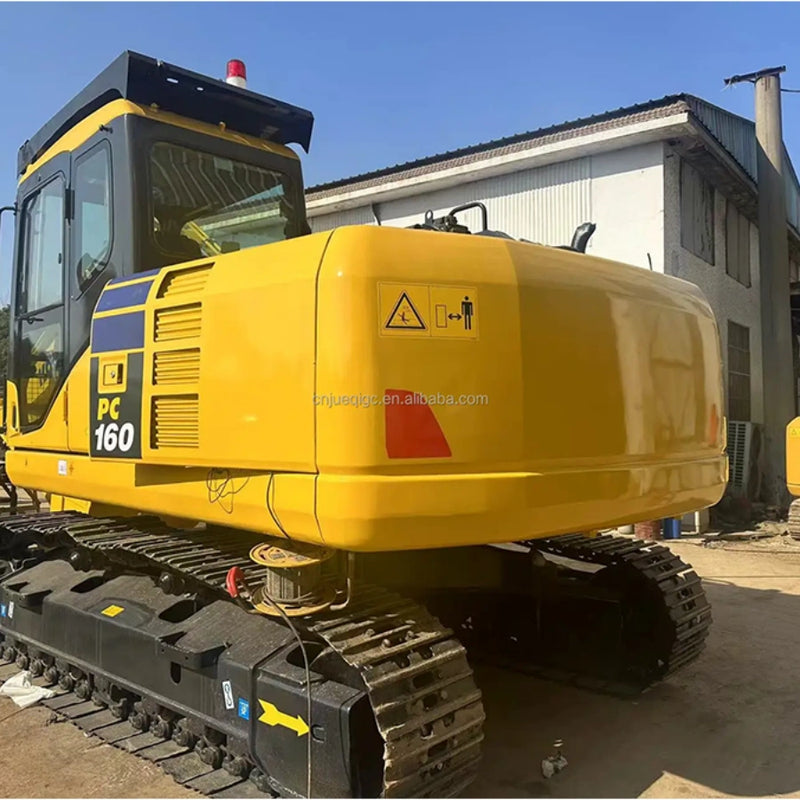 Used Komatsu PC160 Side Profile 16 Ton Medium Excavator