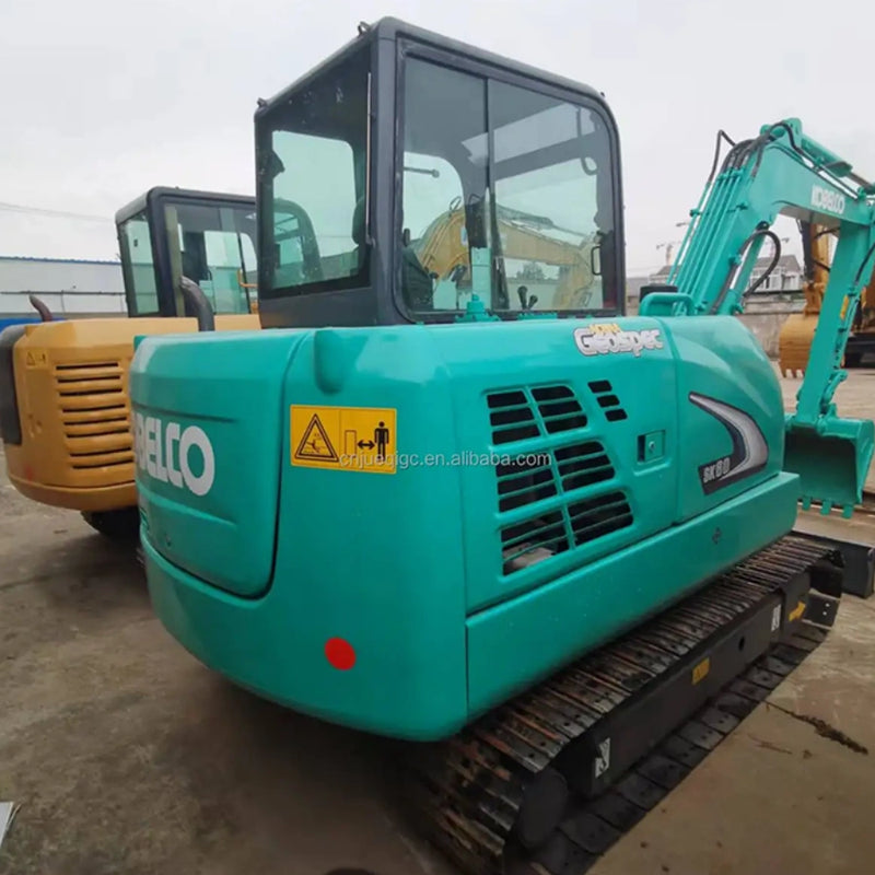 	Kobelco SK60 Rear Counterweight View