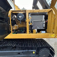 Cat 320D Engine Compartment