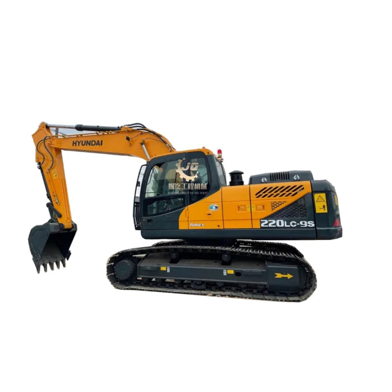 	Used Hyundai 220-9S Excavator – Front View