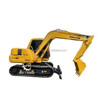 	Used Komatsu PC60 Front View Hydraulic Crawler Excavator