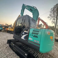 Kobelco SK75 Rear Counterweight Close View