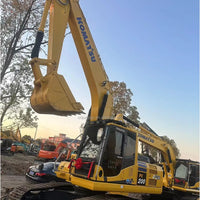 Used Komatsu PC200-8M0 Side Profile Crawler Excavator
