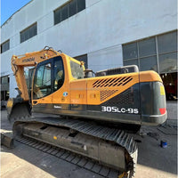 Used Hyundai 305LC-9S Excavator – Front View