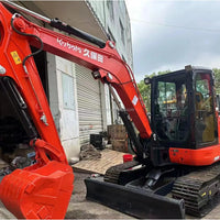 Kubota KX163 Excavator Bucket & Boom Swing
