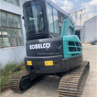 Kobelco SK55 Rear Counterweight Close View
