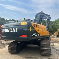 Hyundai R220LC-9S Rear Counterweight Close View