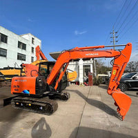 	Used Hitachi ZX60 QC Front View 6 Ton Hydraulic Excavator