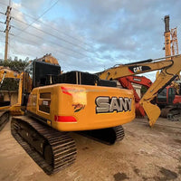Sany 215C Rear View Standard Tail Swing Counterweight