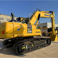 	Used Komatsu PC220-8 Side Profile Heavy Duty Crawler Excavator
