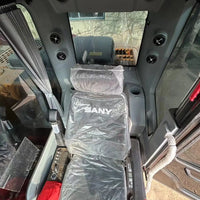 Sany 135 Excavator Cab Interior and Operator Controls