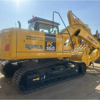 Used Komatsu PC160 Side Profile 16 Ton Medium Excavator