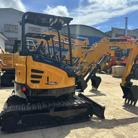 Sany 26U Zero Tail Swing Excavator Side View
