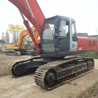 Used Hitachi ZX350 Side Profile Large Crawler Excavator
