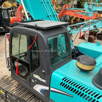 Kobelco SK350 Excavator Cab Interior & Controls