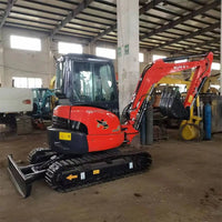 Kubota U35 Excavator Bucket & Boom Swing
