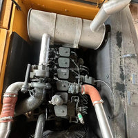 Hyundai 220-9 Engine Compartment & Cummins Diesel Engine