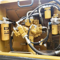 Cat 336D Engine Compartment