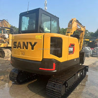 	Sany 60 Rear View Zero Tail Swing Counterweight