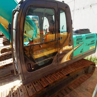	Kobelco SK210-8 Excavator Cab Interior & Controls