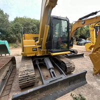 Used Komatsu PC110 Side View Excavator