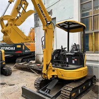 Used Komatsu PC40 Side View 4 Ton Hydraulic Digger