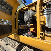 Cat 329D Engine Compartment